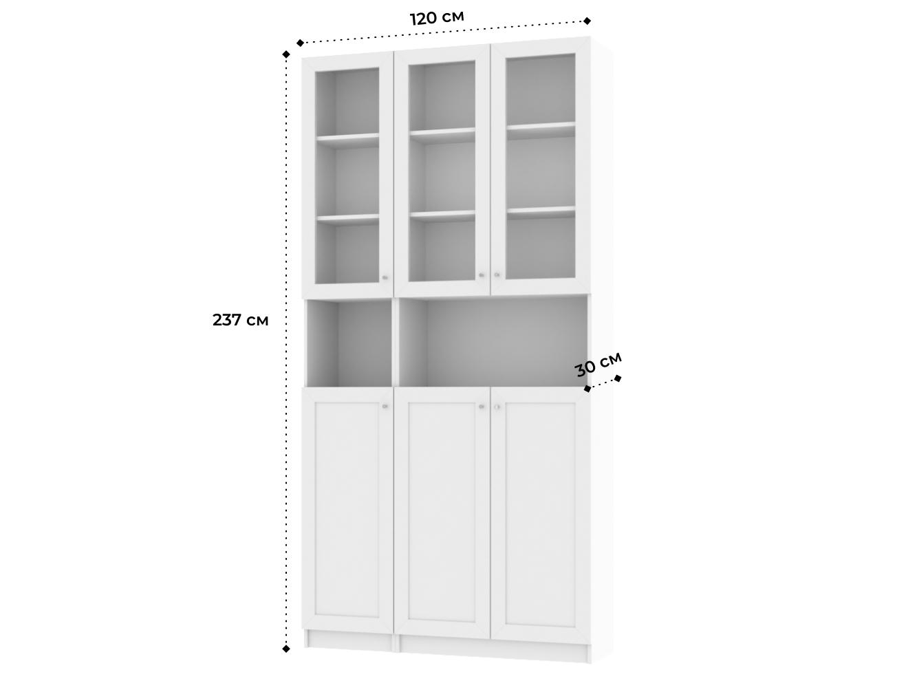 Книжный шкаф Билли 337 white ИКЕА (IKEA) изображение товара