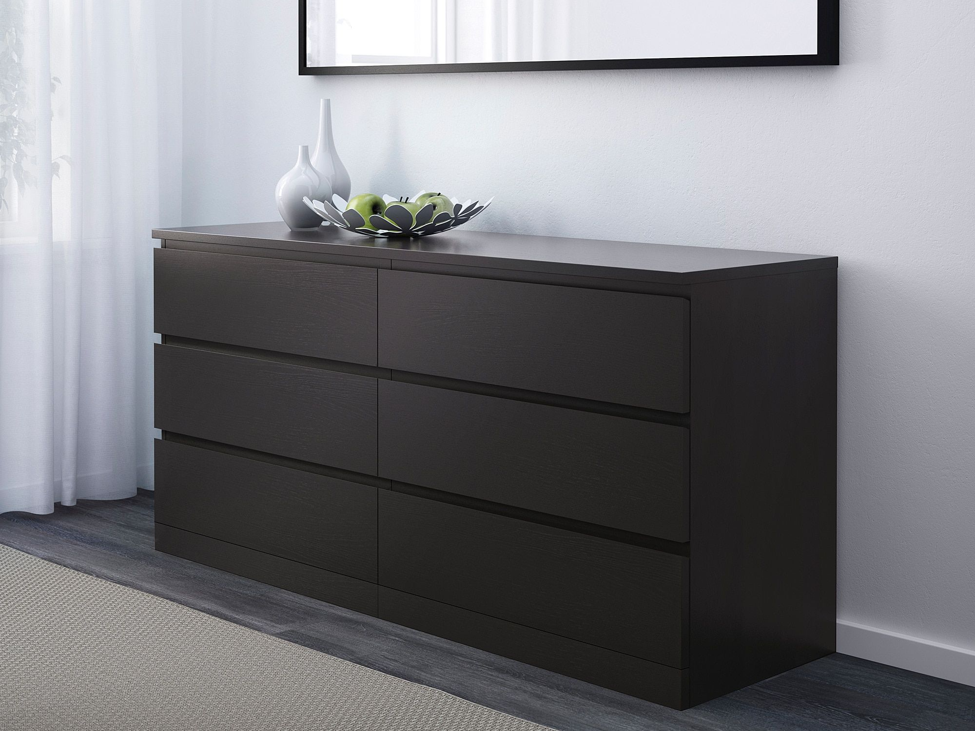 Комод Мальм 23 brown ИКЕА (IKEA) изображение товара