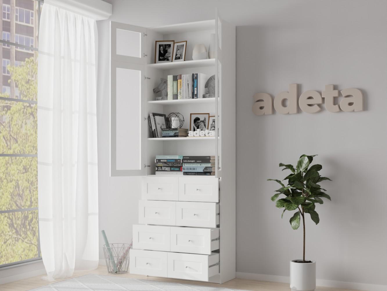 Книжный шкаф Билли 320 white ИКЕА (IKEA) изображение товара