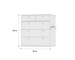 Изображение товара Комод Гурскен GURSKEN 13 white ИКЕА (IKEA) на сайте adeta.ru